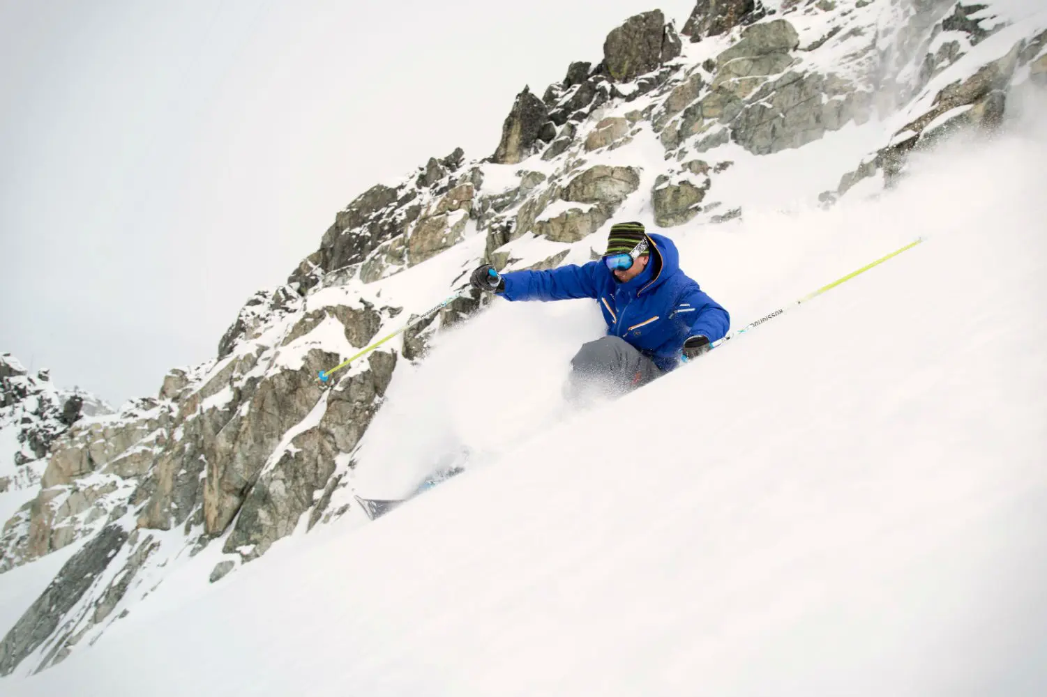 learn how to ski powder