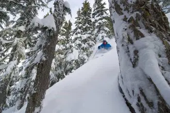 off piste ski instructor Whistler