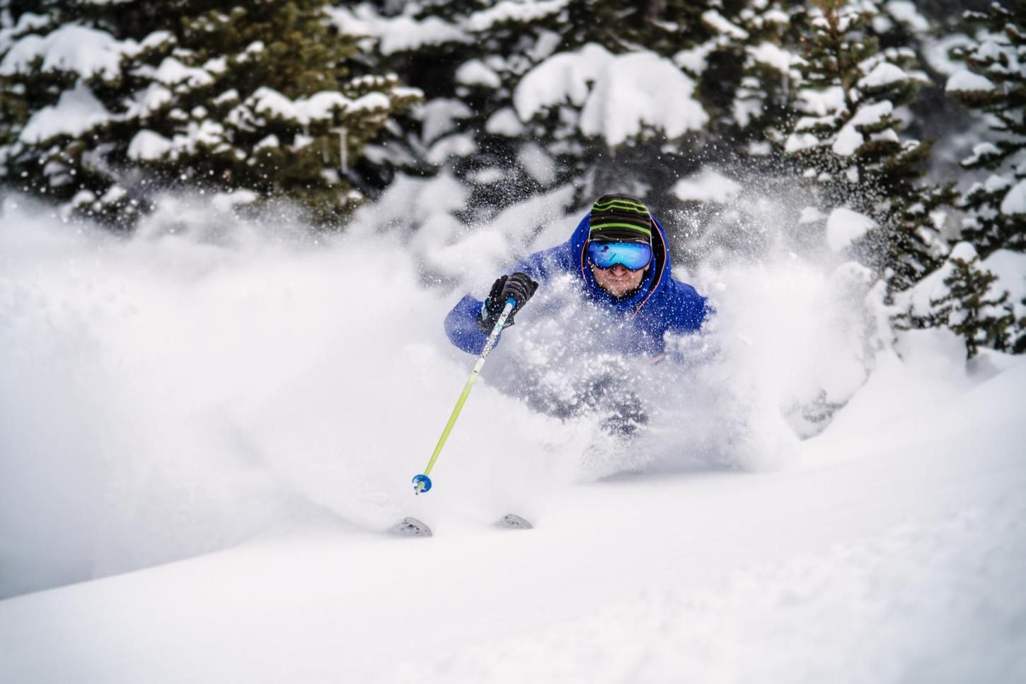 all mountain ski course