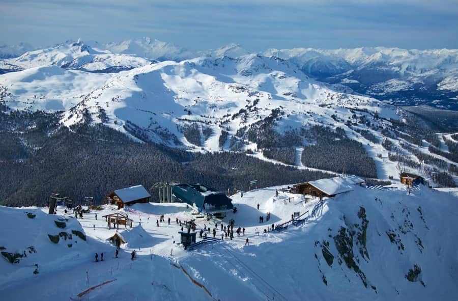 view of whistler blackcomb