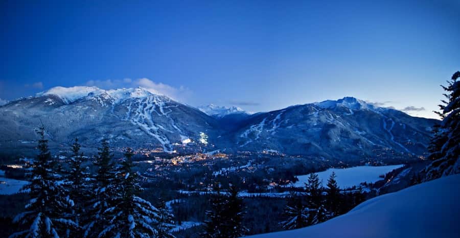 view of whistler village