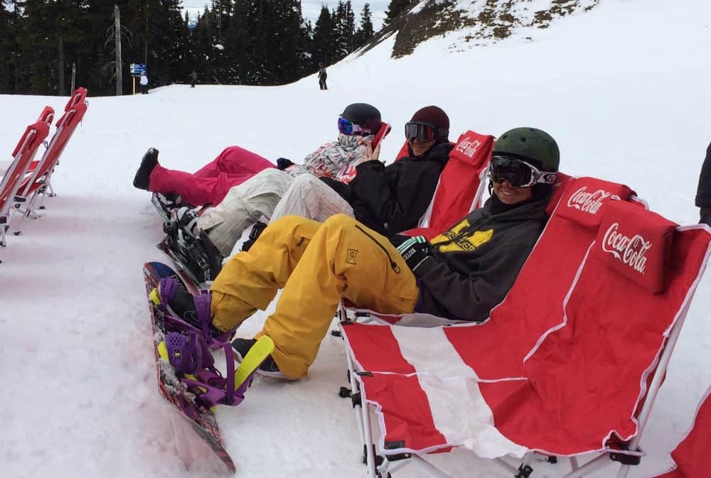 Snowboard-instructors-on-courses-in-Whistler