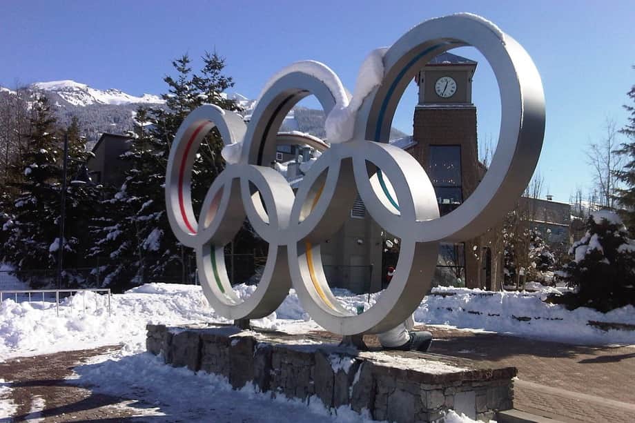 winter olympic rings