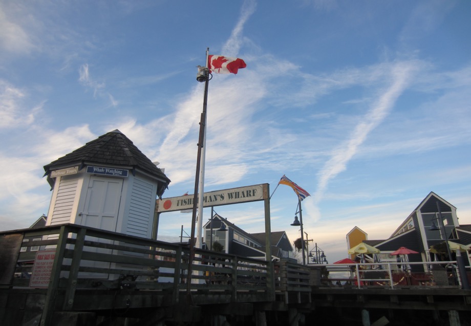 Canada Flag Blue Sky