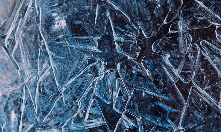 frozen ice