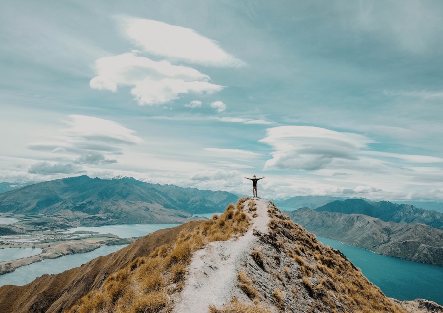 new zealand mountain person